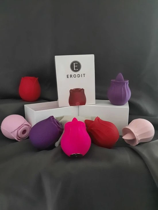 Coupon π Erodit Roos Luchtdruk Vibrator - Luxe Vibrator Paars Voor Vrouwen - Bef- Zuig - Clitoris -- 10 Zuig Vibratie Standen Black Friday Sex Speeltje, Sex Toys, Erotiek Voor Vrouwen. 𧨠- Afbeelding 4