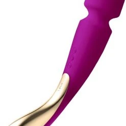 Coupon ✨ LELO SMART WAND 2 Large, Handmatig Deep Rose Massageapparaat Voor Het Hele Lichaam, Diepe Spiermassage Met 10 Trilstanden ⌛