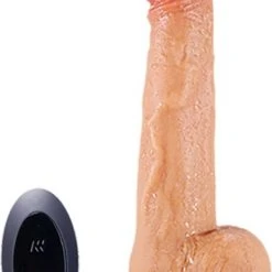 Coupon 🔥 Shequ? Danny's Cock - Realistische Cyberskin, Stotende - Thrusting, Roterende En Vibrerende Dildo 🤩